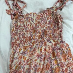 Australian Floral Smocked Sundress